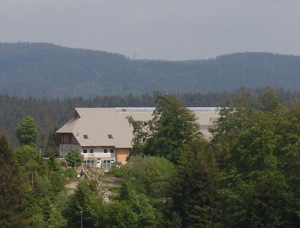 Weitannenhalle, aus der Ferne